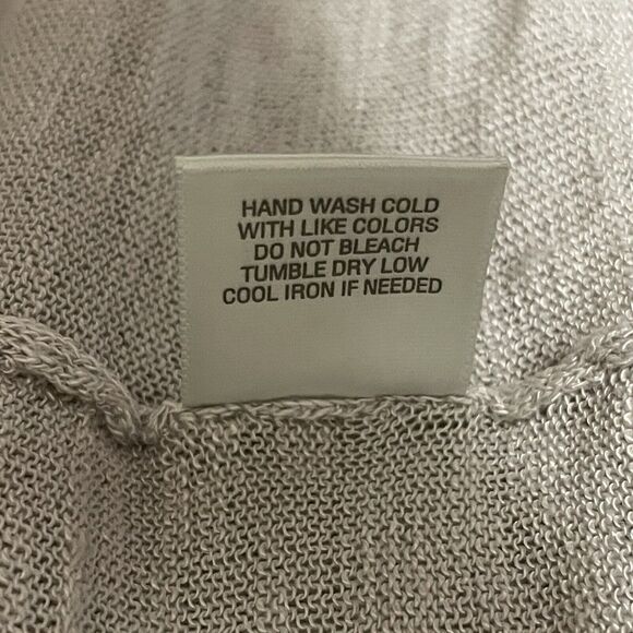 Dress Barn Open Front Light Weight Cardigan Cream. Size XL - Picture 7 of 7